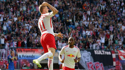 Hofft einen Treffer im Heimspiel gegen Lyon: Leipzigs Stürmer Timo Werner