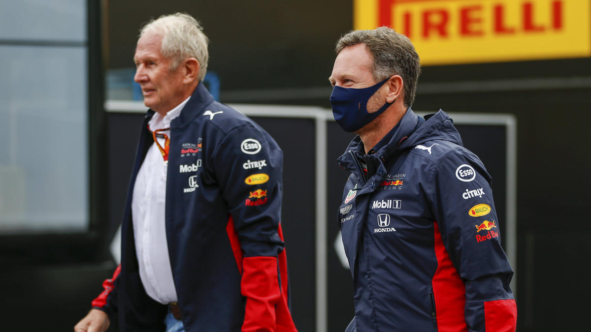 Helmut Marko und Christian Horner verhandeln für eine Lösung mit Honda Helmut Marko und Christian Horner verhandeln für eine Lösung mit Honda