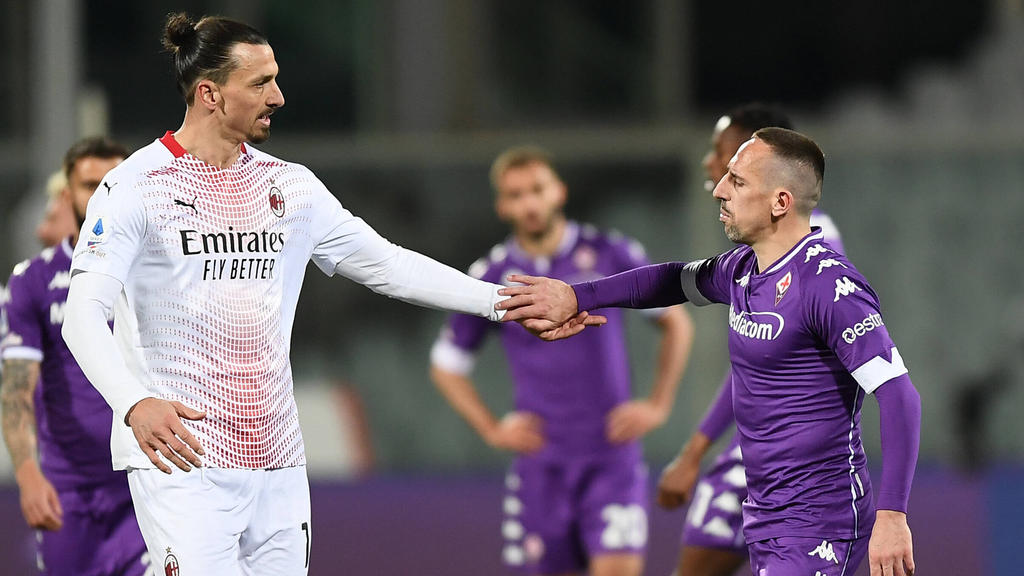 Zlatan Ibrahimovic gewann gegen Franck Ribéry
