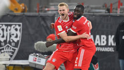 Der FC Bayern setzte sich gegen den VfB Stuttgart durch