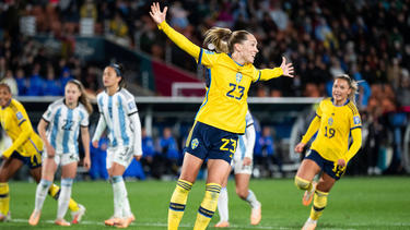 Schweden gewann zum Vorrundenabschluss der Gruppe G mit 2:0 gegen Argentinien