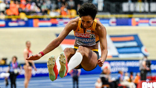 Weitsprung-Star Malaika Mihambo ist souverän in die Titel-Mission bei der Hallen-EM gestartet