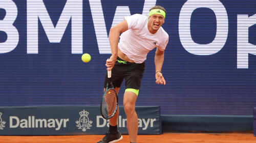 Im Video: Zverev lässt Altmaier keine Chance