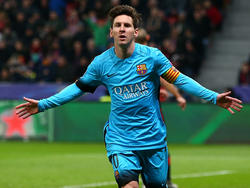 Messi marcó en Liga de Campeones en Leverkusen. (Foto: Getty)