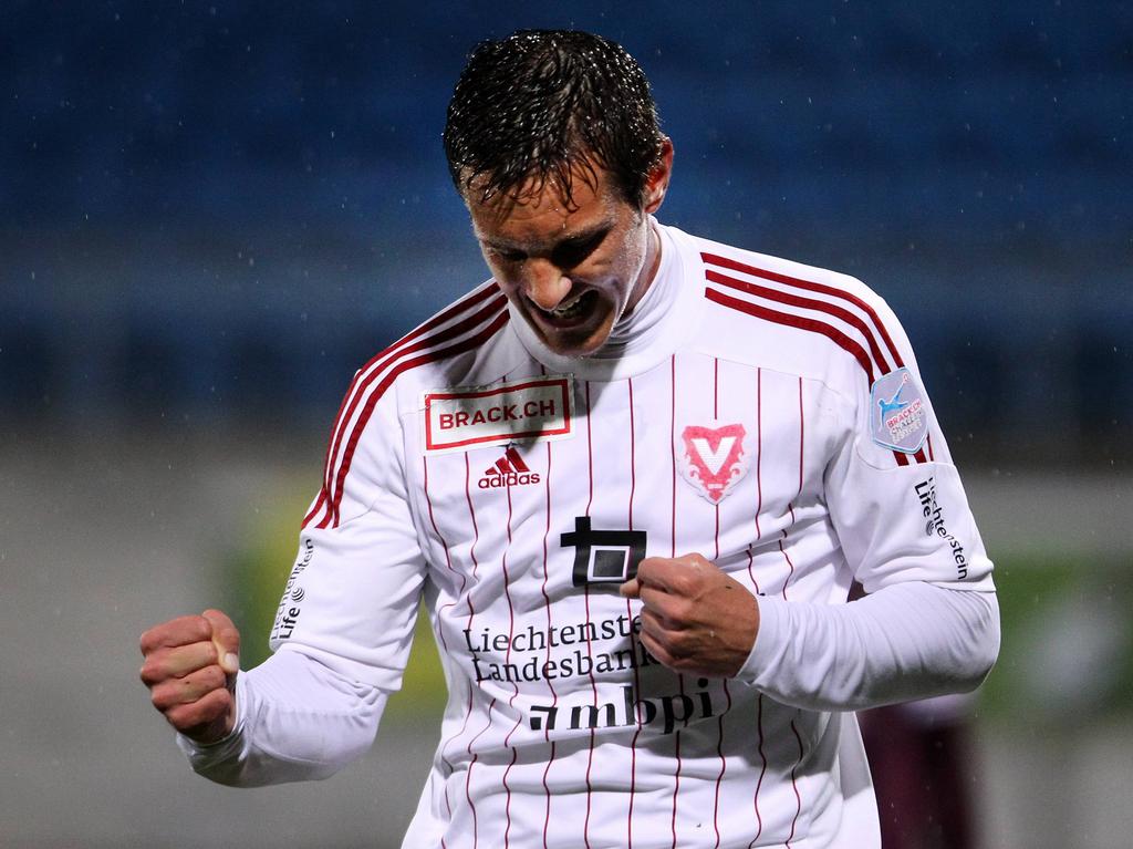 Manuel Sutter traf für Vaduz im Cup-Finale doppelt
