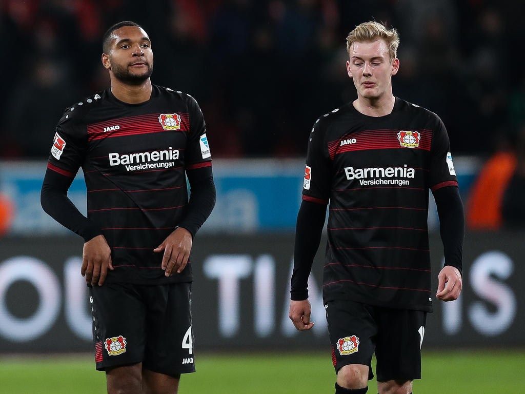 Leverkusens Jonathan Tah und Julian Brandt machen sich noch Hoffnungen auf die WM