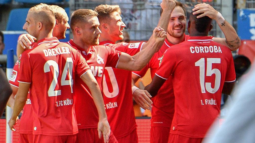 Der 1. FC Köln startet mit einem Sieg in Liga zwei