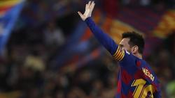 Überragender Spieler beim Barca-Sieg gegen Valladolid: Lionel Messi. Foto: Joan Monfort/AP/dpa