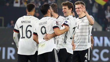 Das DFB-Team kam gegen Liechtenstein aus dem Jubeln gar nicht mehr raus