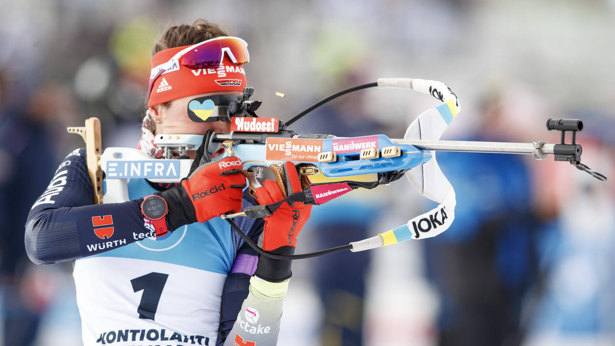 Denise Herrmann geht bei der Biathlon-Sommer-WM an den Start