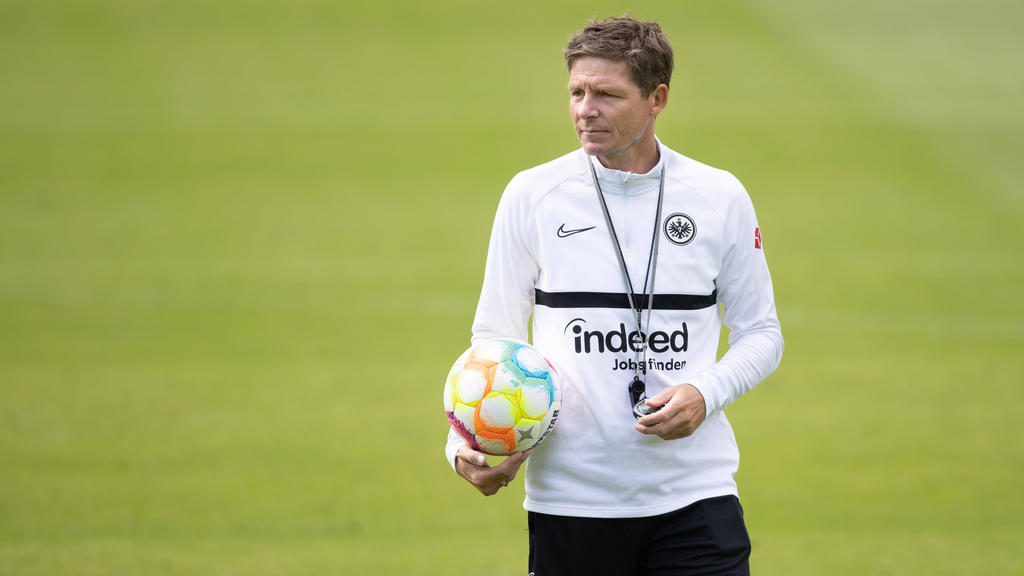 Oliver Glasner peilt mit Eintracht Frankfurt die nächste Trophäe an