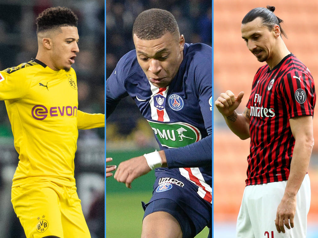 Bleiben Jadon Sancho, Kylian Mbappé und Zlatan Ibrahimović bei ihren jeweiligen Vereinen?