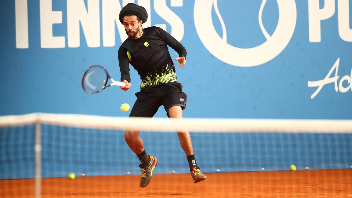 Belegte den dritten Platz: Dustin Brown Belegte den dritten Platz: Dustin Brown