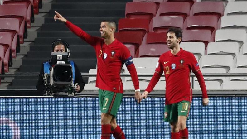 Cristiano Ronaldo steht bei 102 Treffern für Portugal