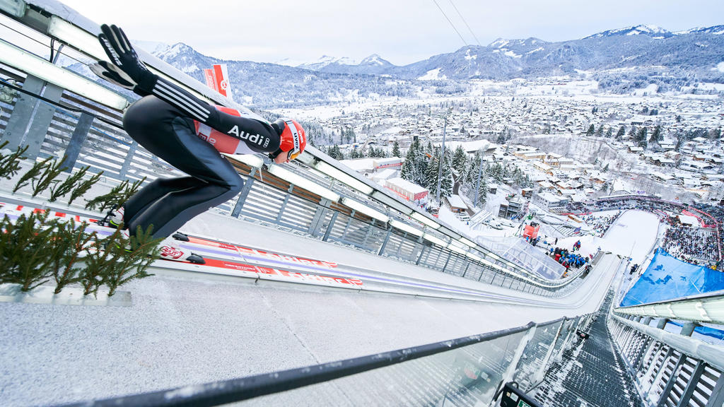 Skispringen Held vor der Haustür Ganz Oberstdorf fiebert mit "Karle"