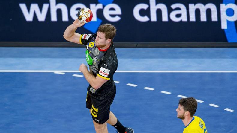 Wurde nach der Handball-WM positiv auf Corona getestet: Johannes Golla Wurde nach der Handball-WM positiv auf Corona getestet: Johannes Golla