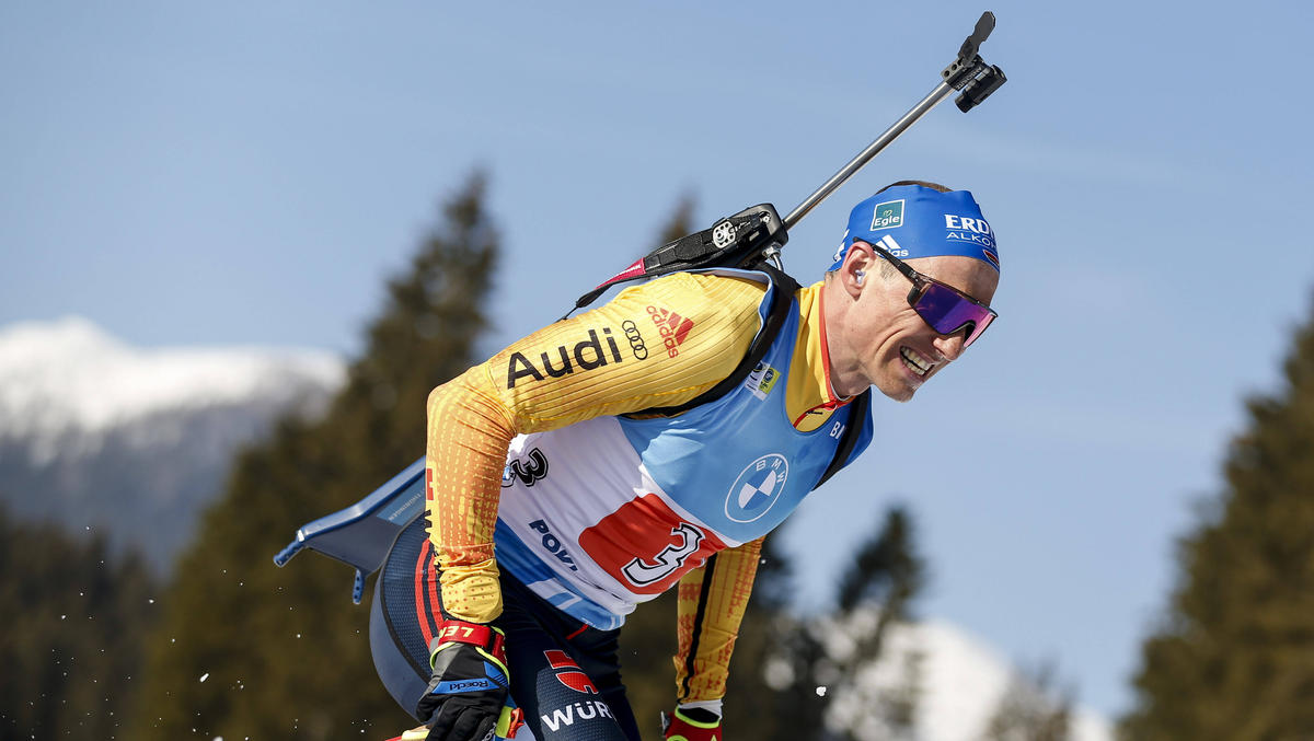 Erik Lesser brach im WM-Staffelrennen komplett ein Erik Lesser brach im WM-Staffelrennen komplett ein