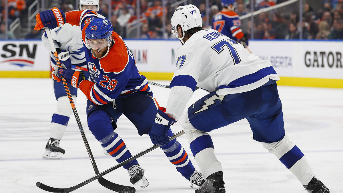 Eishockey-Star Leon Draisaitl blickt zuversichtlich auf die NHL-Play-offs