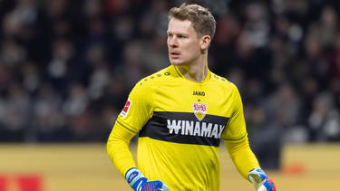 Alexander Nübel steht noch bis Sommer im Tor des VfB Stuttgart