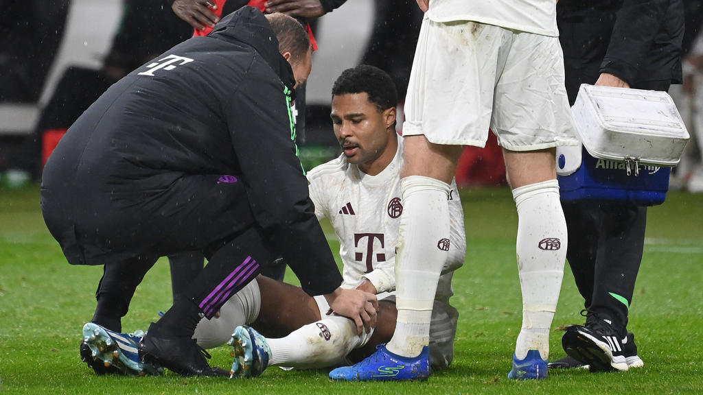 Bayern Münchens Serge Gnabry hat sich erneut verletzt