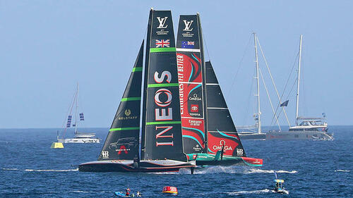 Der America's Cup vor Barcelona