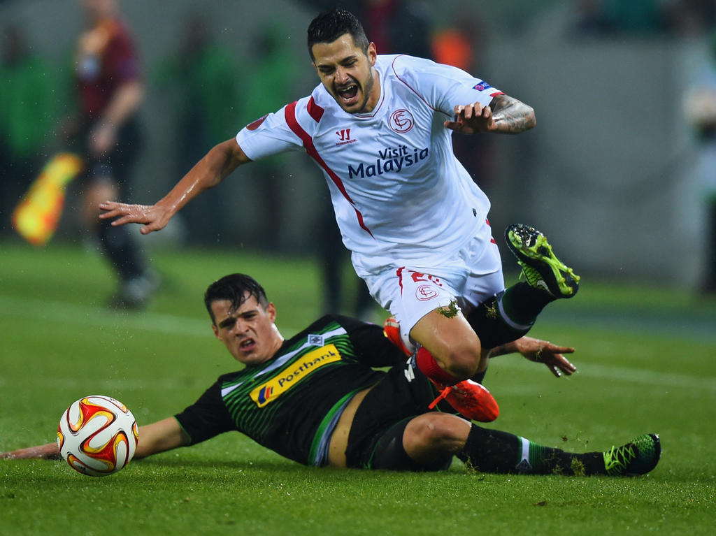 El Sevilla se impuso 2-3 al Borussia Mönchengladbach en el feudo alemán. (Foto: Imago)