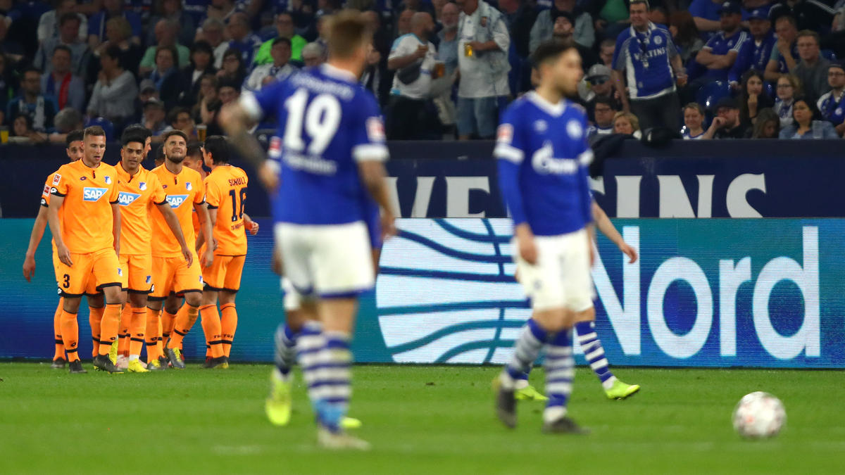 Satte fünf Tore schossen die Hoffenheimer auf Schalke