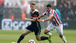Matthijs de Ligt en la final de Copa contra el Willem II. (Foto: Getty)