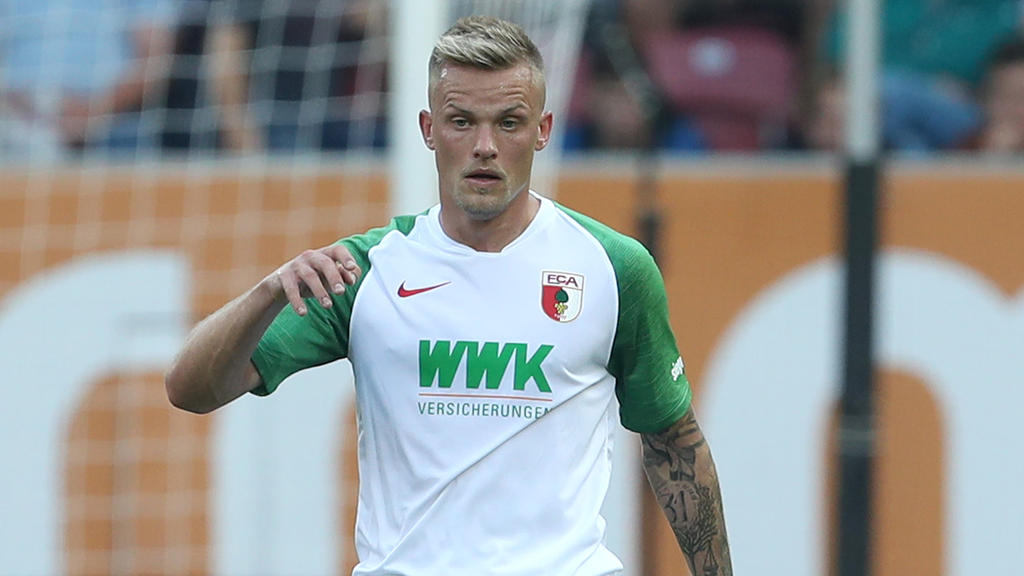 Philipp Max spielt bisher eine mäßige Saison mit dem FC Augsburg