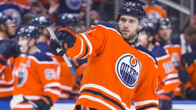 Leon Draisaitl konnte die Niederlage der Edmonton Oilers nicht verhindern Leon Draisaitl konnte die Niederlage der Edmonton Oilers nicht verhindern