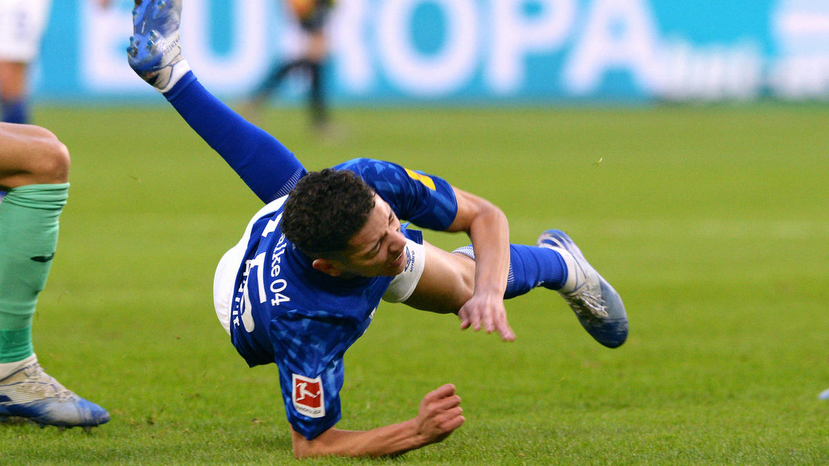Amine Harit hat sich eine Verletzung am Innenband zugezogen Amine Harit hat sich eine Verletzung am Innenband zugezogen