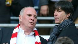 Uli Hoeneß (l.) und Bundestrainer Joachim Löw
