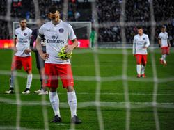 Ibrahimovic no pudo evitar la derrota del PSG a pesar de marcar un doblete. (Foto: Imago)