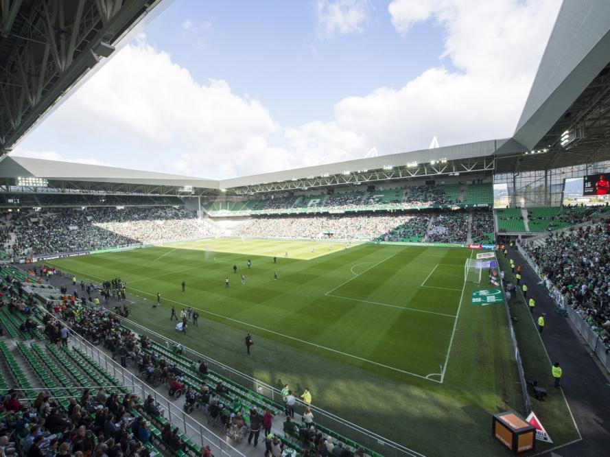 Panorámica del estadio Geoffroy Guichard, la casa del Saint Etienne. (Foto: Getty)