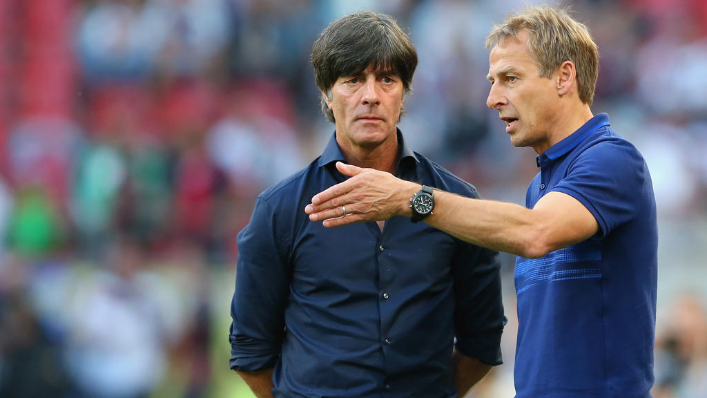 Jürgen Klinsmann hat hohe Erwartungen von seinem Nachfolger Joachim Löw