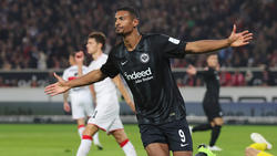 Sébastien Haller fühlt sich bei der Eintracht wohl