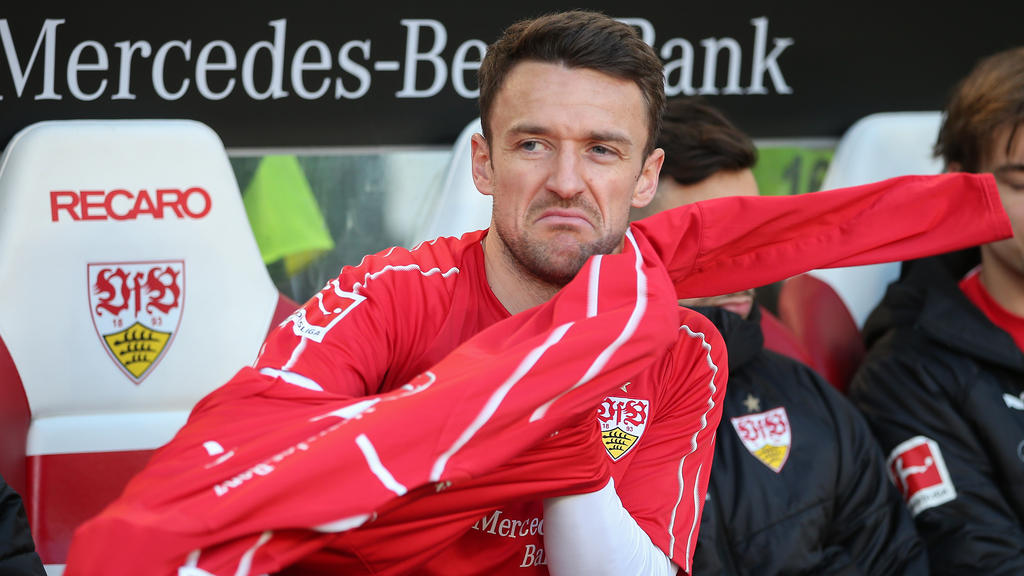 Stuttgarts Christian Gentner hat sich im Spiel gegen Frankfurt verletzt