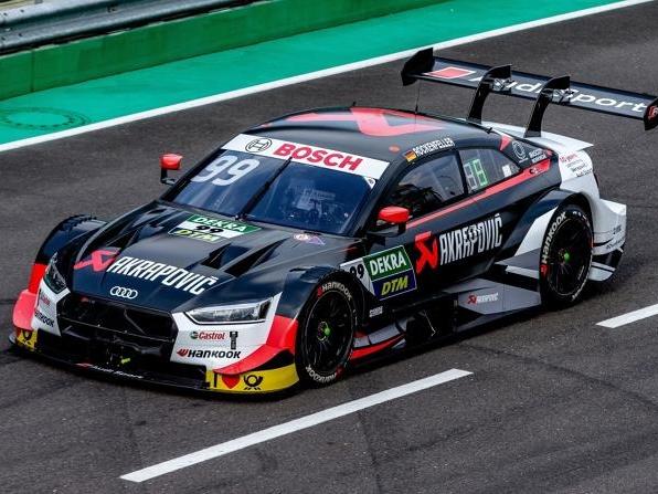 Das Phoenix-Team ist mit Mike Rockenfellers neuem Audi in der Lausitz Das Phoenix-Team ist mit Mike Rockenfellers neuem Audi in der Lausitz