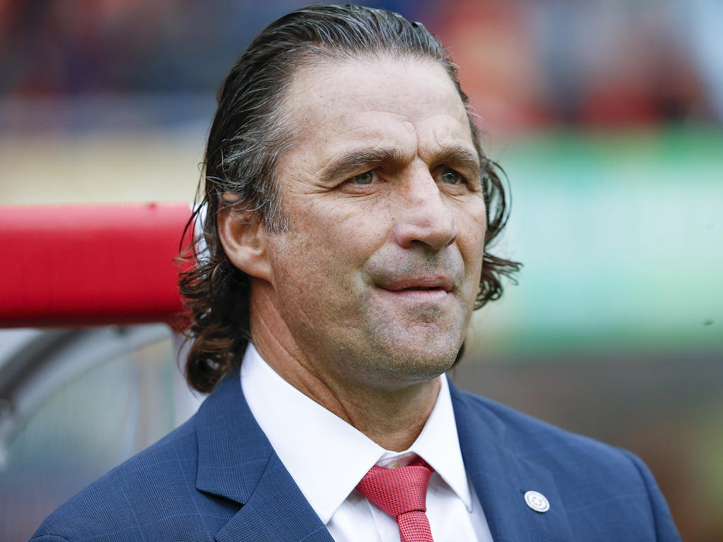 Juan Antonio Pizzi coacht die Auswahl Chiles Juan Antonio Pizzi coacht die Auswahl Chiles