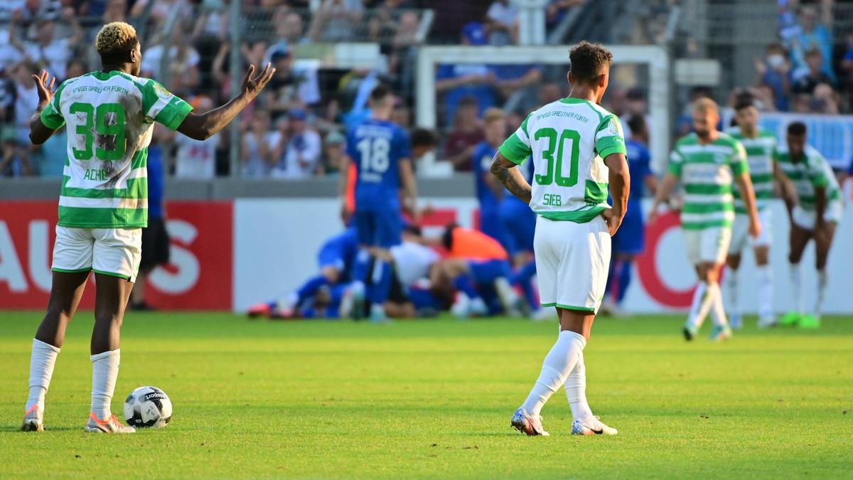 Fürth flog aus dem Pokal
