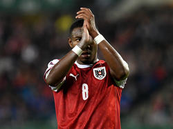 David Alaba hat mit dem Nationalteam zuletzt ein Remis gegen Frankreich geholt.