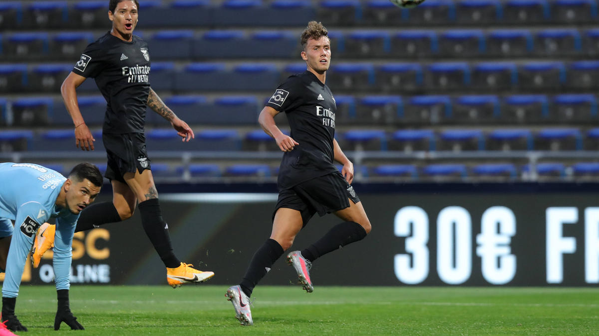 Luca Waldschmidt erzielte einen Doppelpack für Benfica Luca Waldschmidt erzielte einen Doppelpack für Benfica