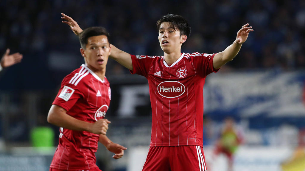 Ao Tanaka hatte das Interesse des VfB Stuttgart auf sich gezogen Ao Tanaka hatte das Interesse des VfB Stuttgart auf sich gezogen