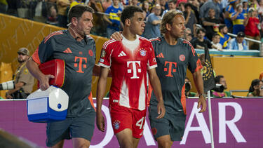 Musiala musste beim Sieg des FC Bayern vorzeitig ausgewechselt werden