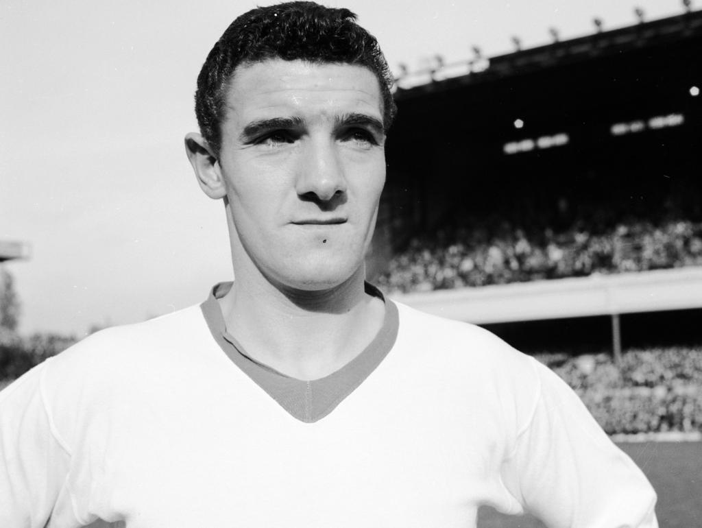 Bill Foulkes 1961 bei einem Spiel von Manchester United