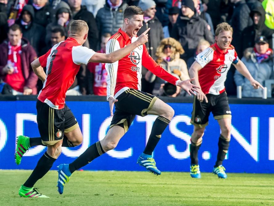 Große Freude bei Feyenoord Rotterdam