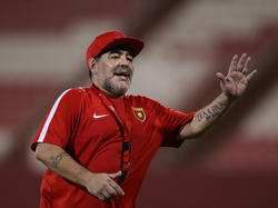 Diego Maradona ist seit Mai 2017 in Dubai als Trainer aktiv
