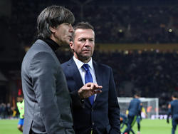 Lothar Matthäus (r.) kritisiert das DFB-Team um Joachim Löw nach dem WM-Aus
