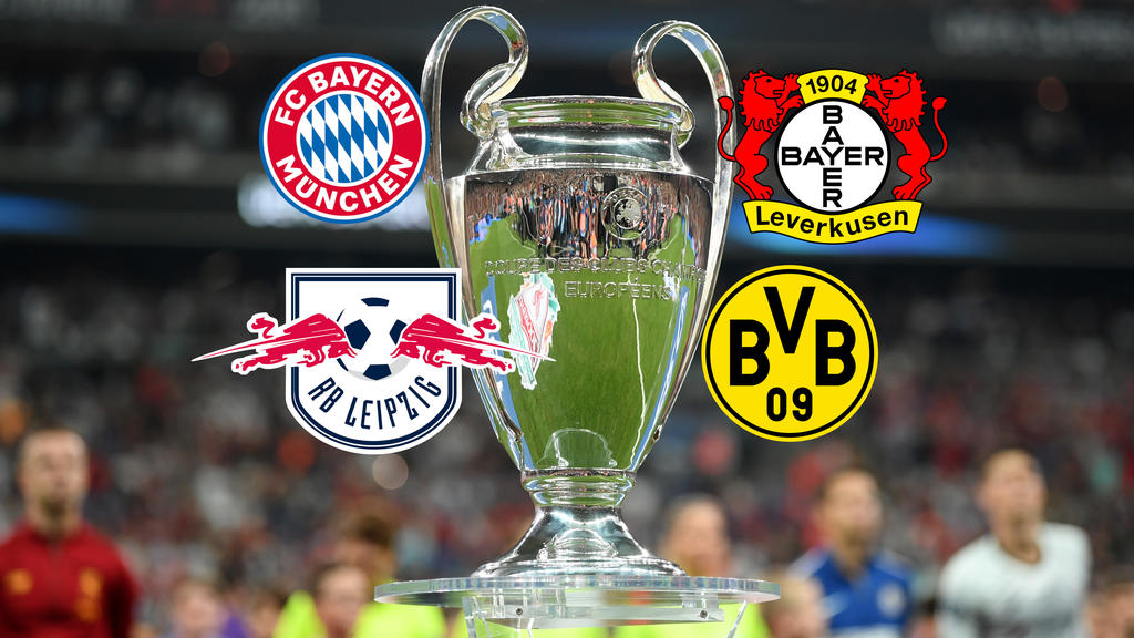 Der FC Bayern, der BVB, Bayer Leverkusen und RB Leipzig vertreten die Bundesliga in der Champions League