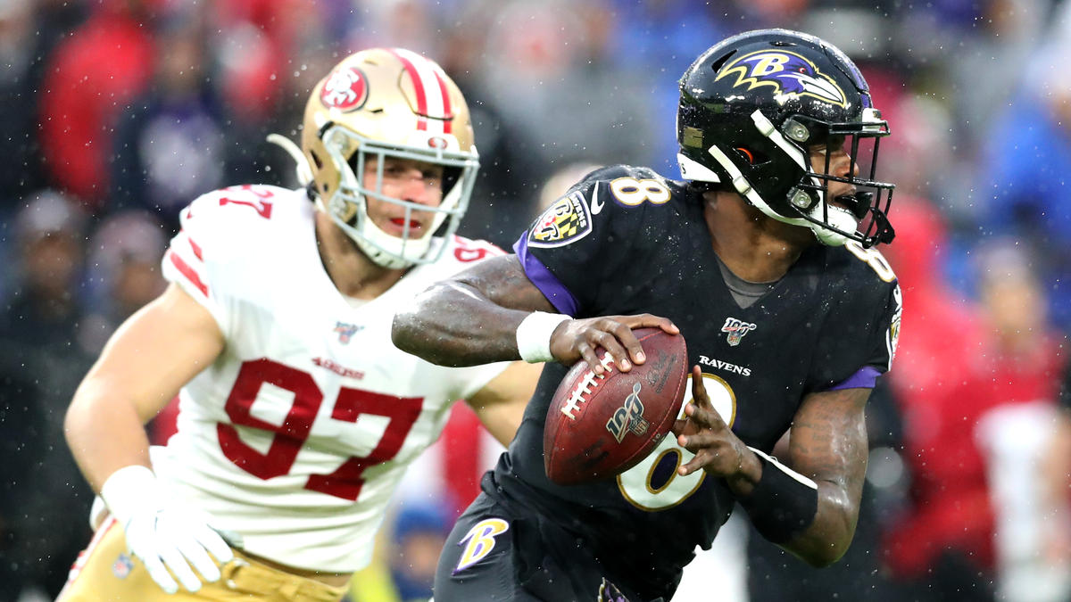 Lamar Jackson führte seine Baltimore Ravens erneut zum Sieg Lamar Jackson führte seine Baltimore Ravens erneut zum Sieg